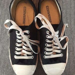 Black Converse Jack Purcell's, Size 9